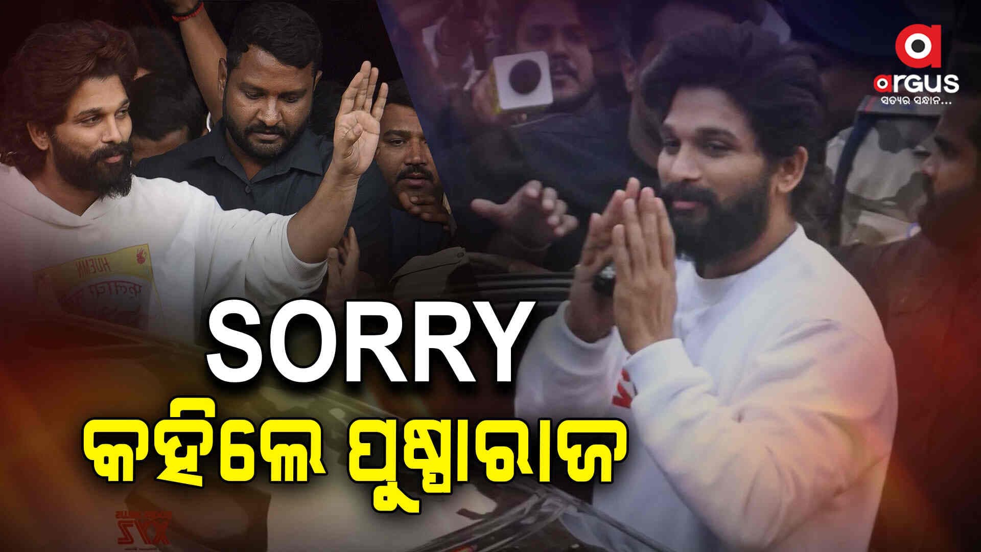 ଜେଲ୍‌ରୁ ବାହାରିଲେ ସୁପରଷ୍ଟାର ଅଲ୍ଲୁ ଅର୍ଜ୍ଜୁନ
