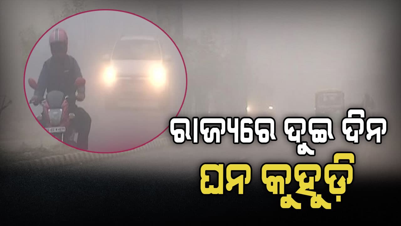 ବଙ୍ଗୋପସାଗରରେ ଗୁରୁଚାପ ବଳୟ: ବୁଧବାରଠୁ କମିବ ଶୀତ, ଦୁଇ ଦିନ ଘନ କୁହୁଡ଼ି ଆଲର୍ଟ