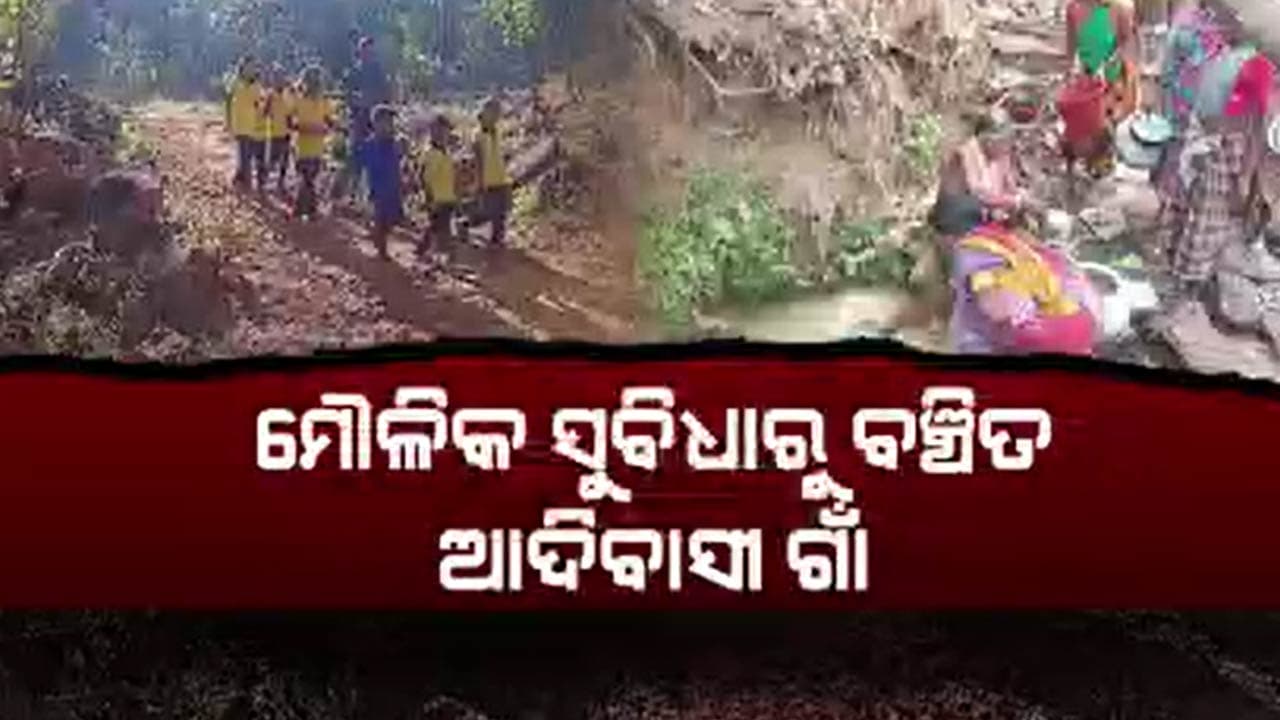 ଏଇ ଗାଁରେ ଗୋଟିଏ ମାତ୍ର ନଳକୂପ, ଚୂଆ ପାଣି ହିଁ ସାହା ଭରସା !