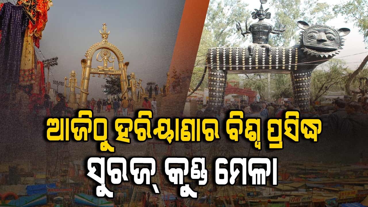 ସୁରଜ୍ କୁଣ୍ଡ ମେଳାରେ ପ୍ରଦର୍ଶିତ ହେବ ସୁଦର୍ଶନ ପଟ୍ଟନାୟକଙ୍କ ବାଲୁକା କଳା 