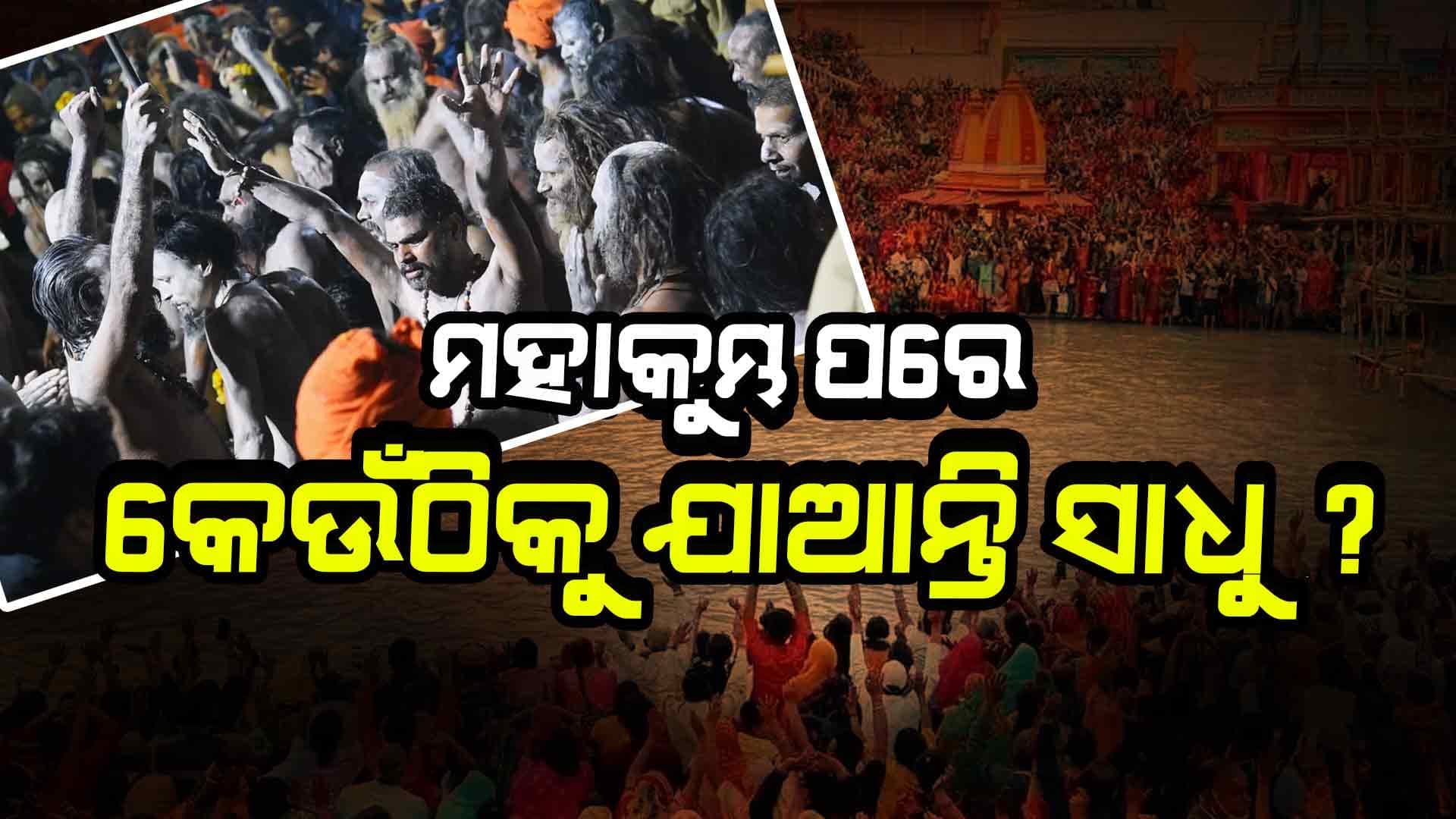 କୁମ୍ଭମେଳା ପରେ ଏହି ସ୍ଥାନକୁ ଯାଆନ୍ତି ସାଧୁସନ୍ଥ... 