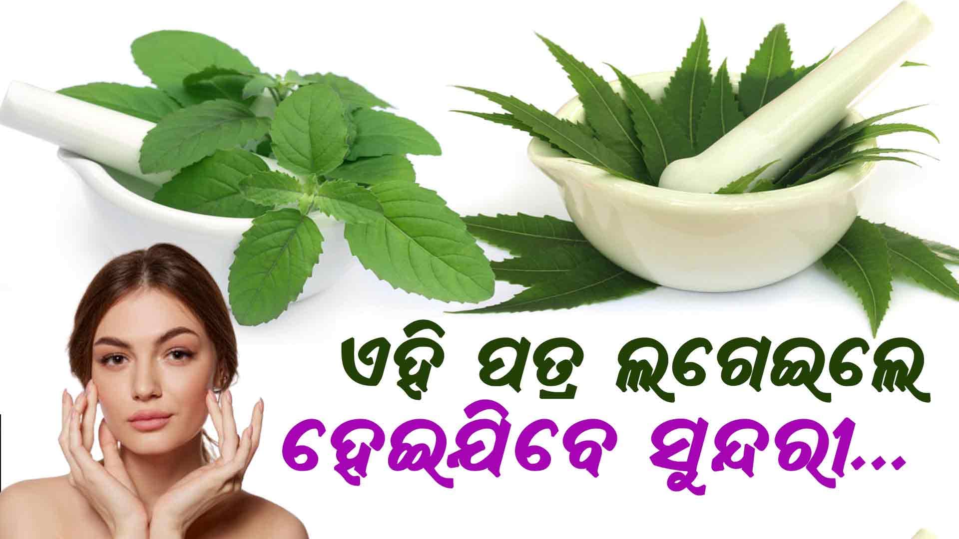 କେମିକାଲ ନୁହେଁ, ପତ୍ରରେ ତିଆରି ପ୍ୟାକ ଲଗାନ୍ତୁ... 