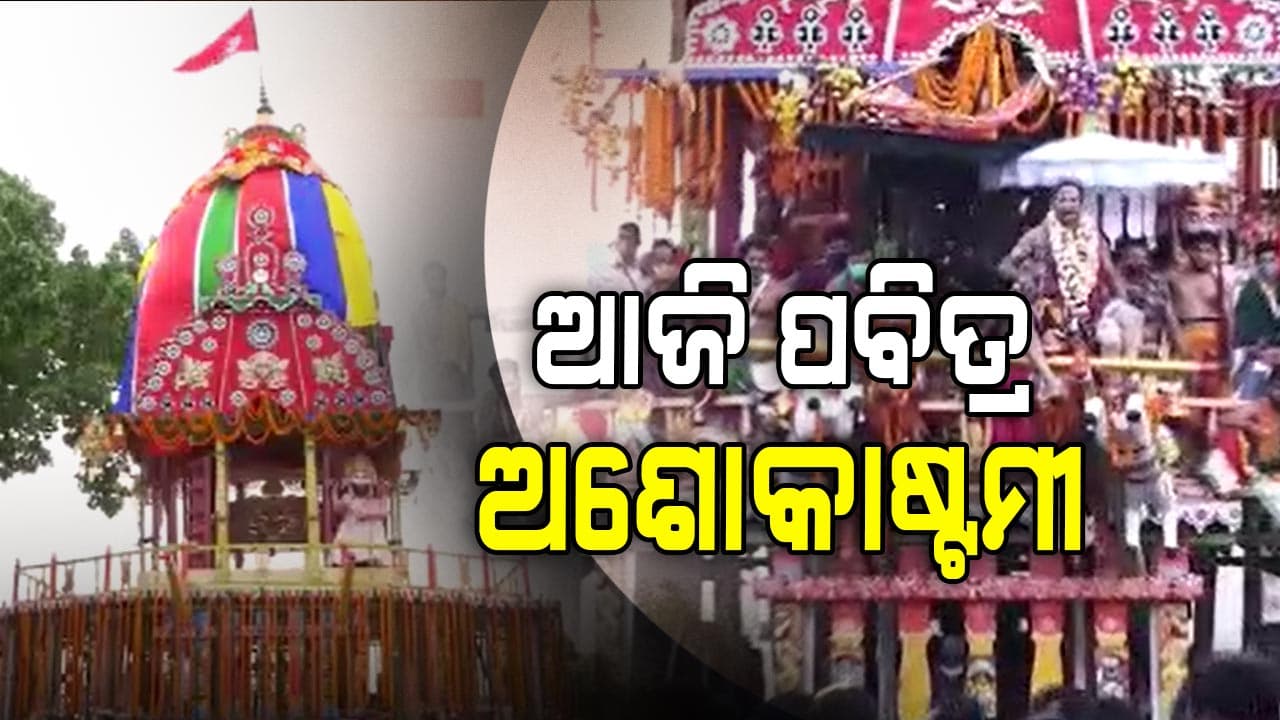 ଅଣଲେଉଟା ରଥରେ ଚଢି ମାଉସୀ ଘର ଯିବେ ମହାପ୍ରଭୁ ଶ୍ରୀଲିଙ୍ଗରାଜ