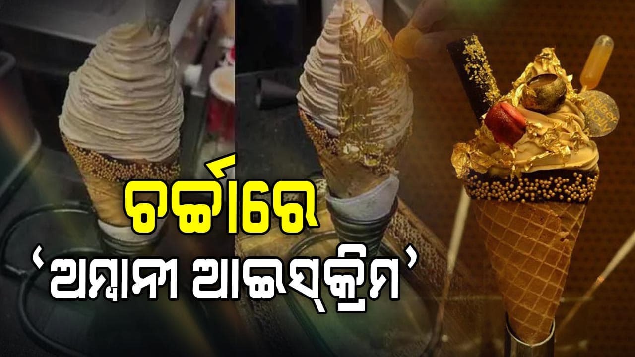 ଭାରତର ସବୁଠୁ ଦାମୀ ଆଇସକ୍ରିମ 'ଅମ୍ବାନୀ ଆଇସକ୍ରିମ'