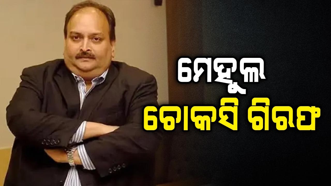 ଗିରଫ ହେଲେ ପଳାତକ ହୀରା ବ୍ୟବସାୟୀ ମେହୁଲ ଚୋକସି