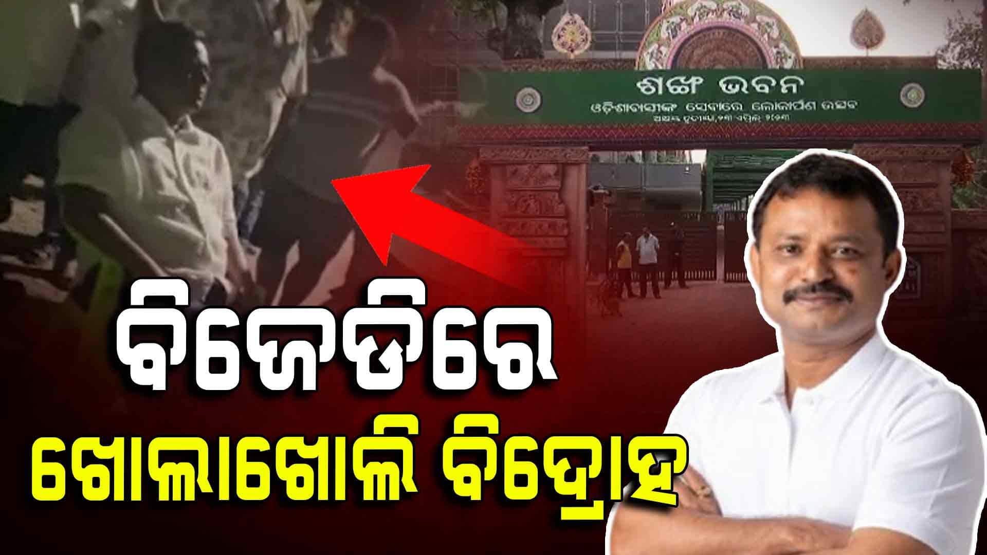 `ବିଜେଡିକୁ ବୁଡ଼ାଇଲେ ୫ ରୁ ୭ ନେତା': ଅମରେଶ ଜେନା 