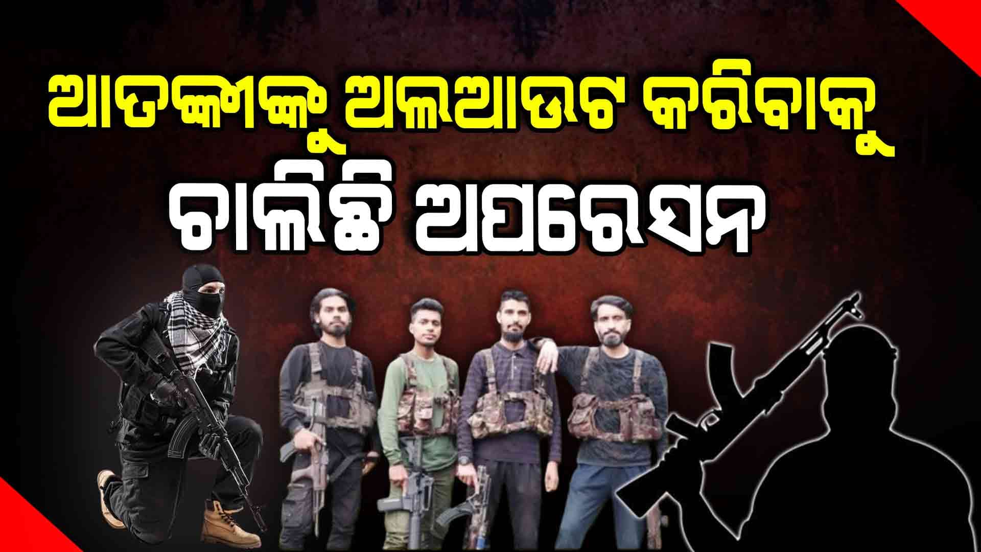 ଆତଙ୍କୀଙ୍କୁ ନିପାତ କରିବାକୁ ଚାଲିଛି ଜୋରଦାର ସର୍ଚ୍ଚ ଅପରେସନ