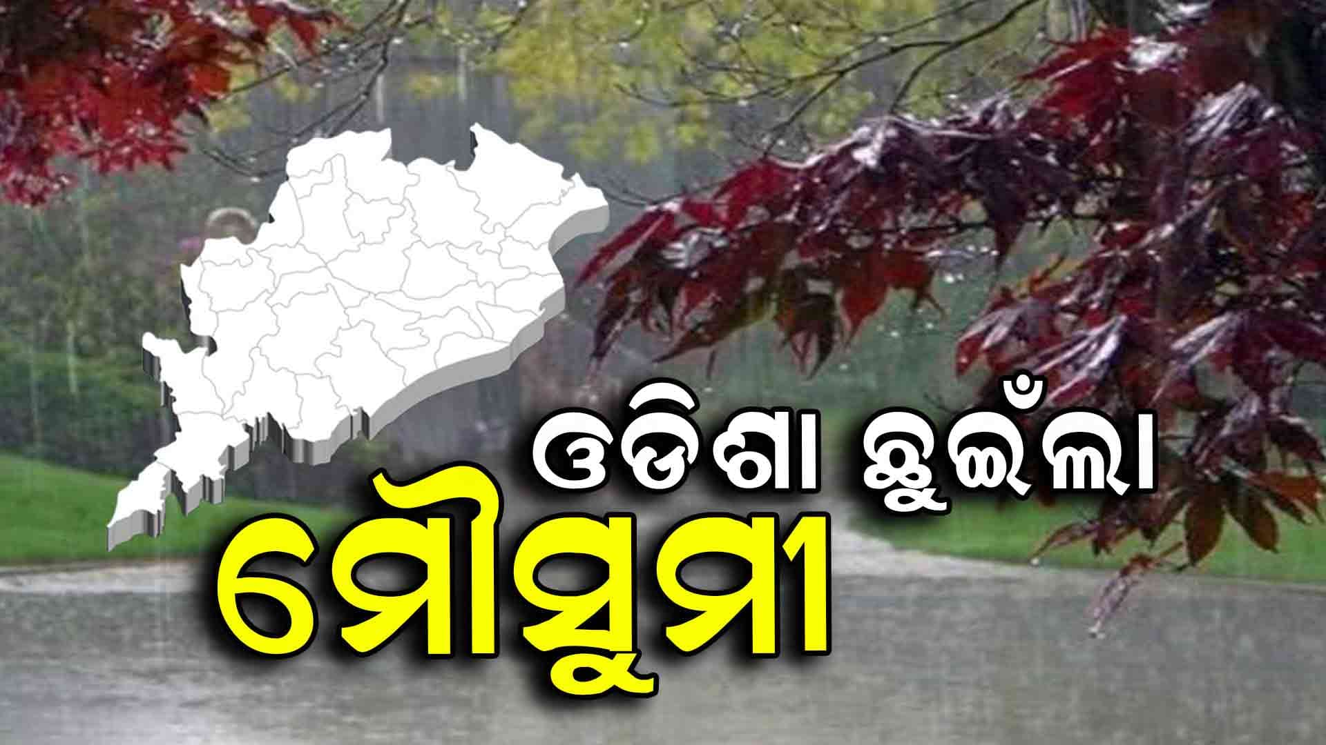 Monsoon; ଏଥର ଓଡିଶାକୁ ସଅଳ ଛୁଇଁଲା ମୌସୁମୀ ବାୟୁ