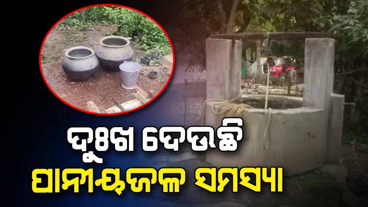 ୮୦ ପରିବାରର ଭରଷା ୨ଟି ନଳକୂପ