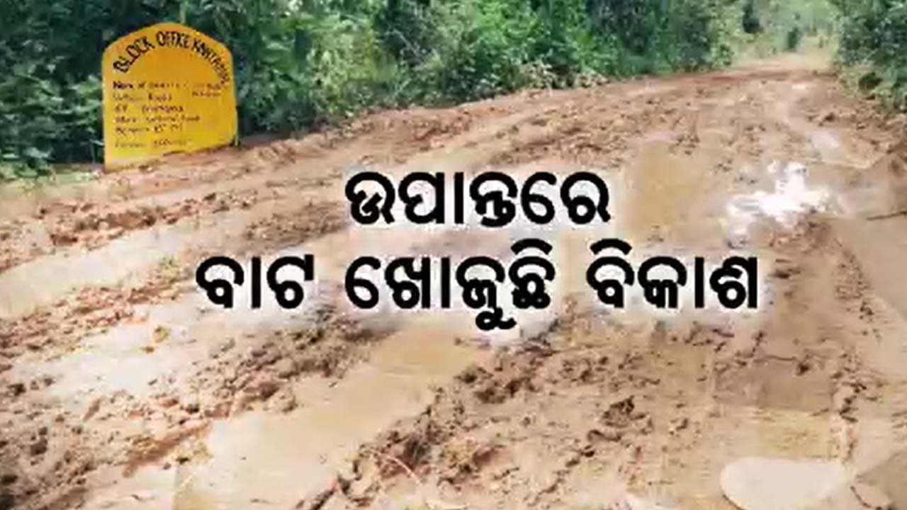 ଯୋଜନା ବିଫଳ, ନିର୍ମାଣ ହୋଇପାରୁନି ପକ୍କା ରାସ୍ତା