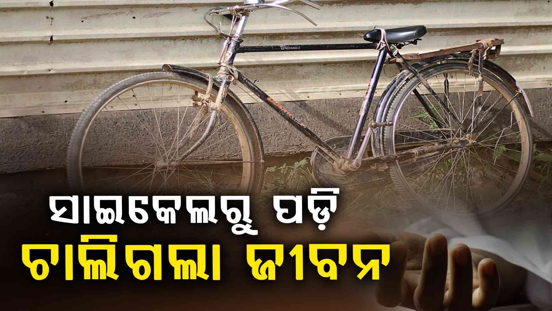 ସାଇକେଲରୁ ଖସି ପଡି ଚାଲିଗଲା ନାବାଳକଙ୍କ ଜୀବନ