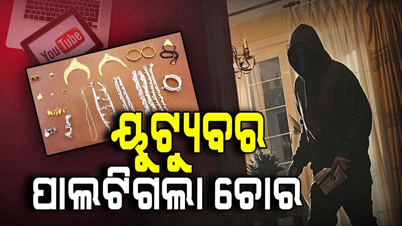 YouTubeରୁ ହେଲାନି ରୋଜଗାର, ଚୋର ପାଲିଟିଗଲା ୟୁଟ୍ୟୁବର