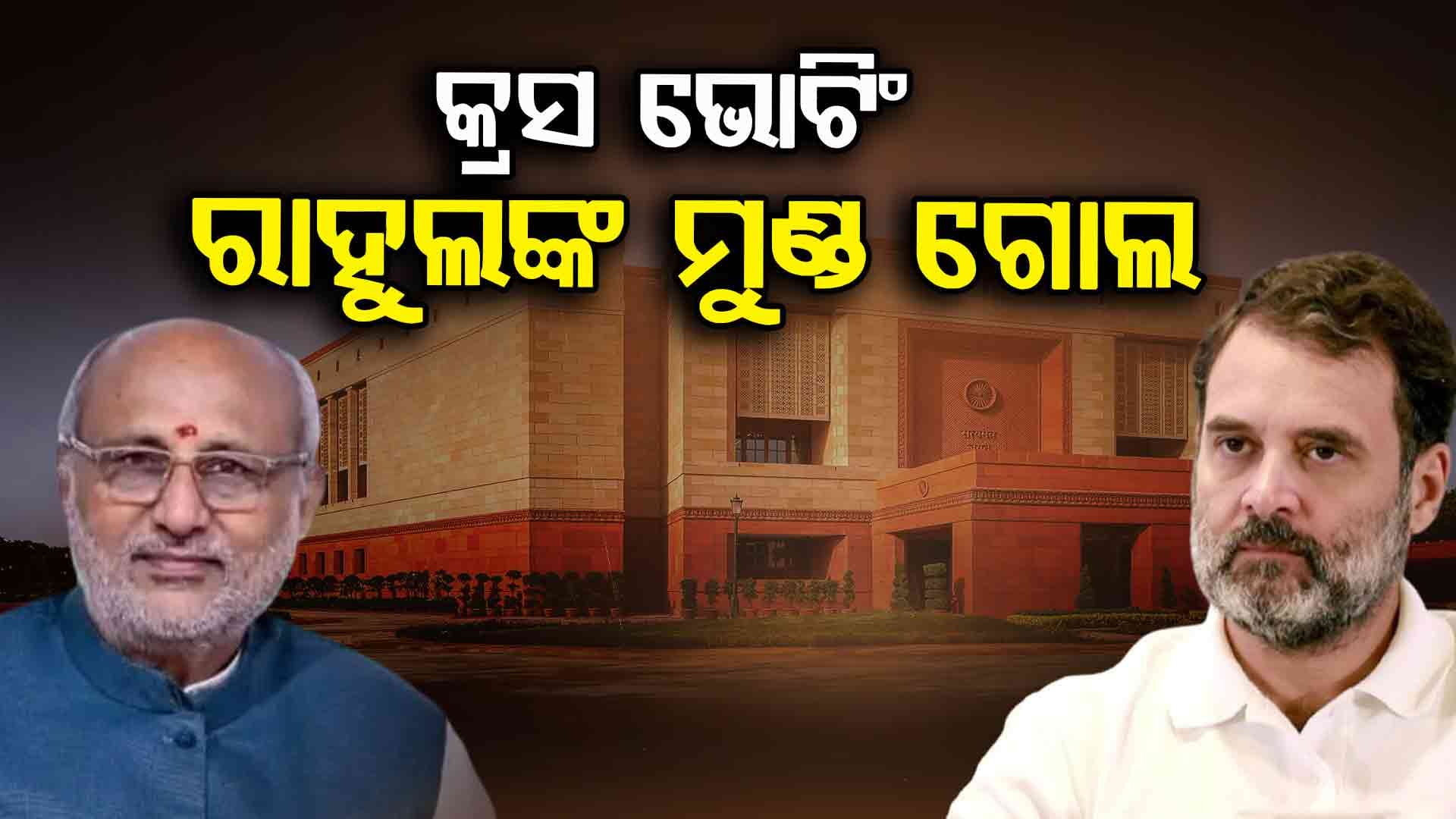 ସିପି ରାଧାକ୍ରିଷ୍ଣନଙ୍କୁ ଆଶାଠାରୁ ଅଧିକ ୨୫ଟି ଭୋଟ