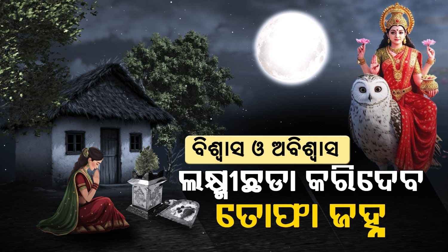 ଯିଏ ନ ଶୋଇ ଚେଇଁ ରୁହେ, ମା' ଲକ୍ଷ୍ମୀ ସାଆନ୍ତାଣୀ ସନ୍ତୁଷ୍ଟ ହୁଅନ୍ତି...