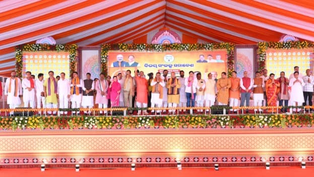 BJP Showcases Strength in Nuapada Ahead of By-elelction