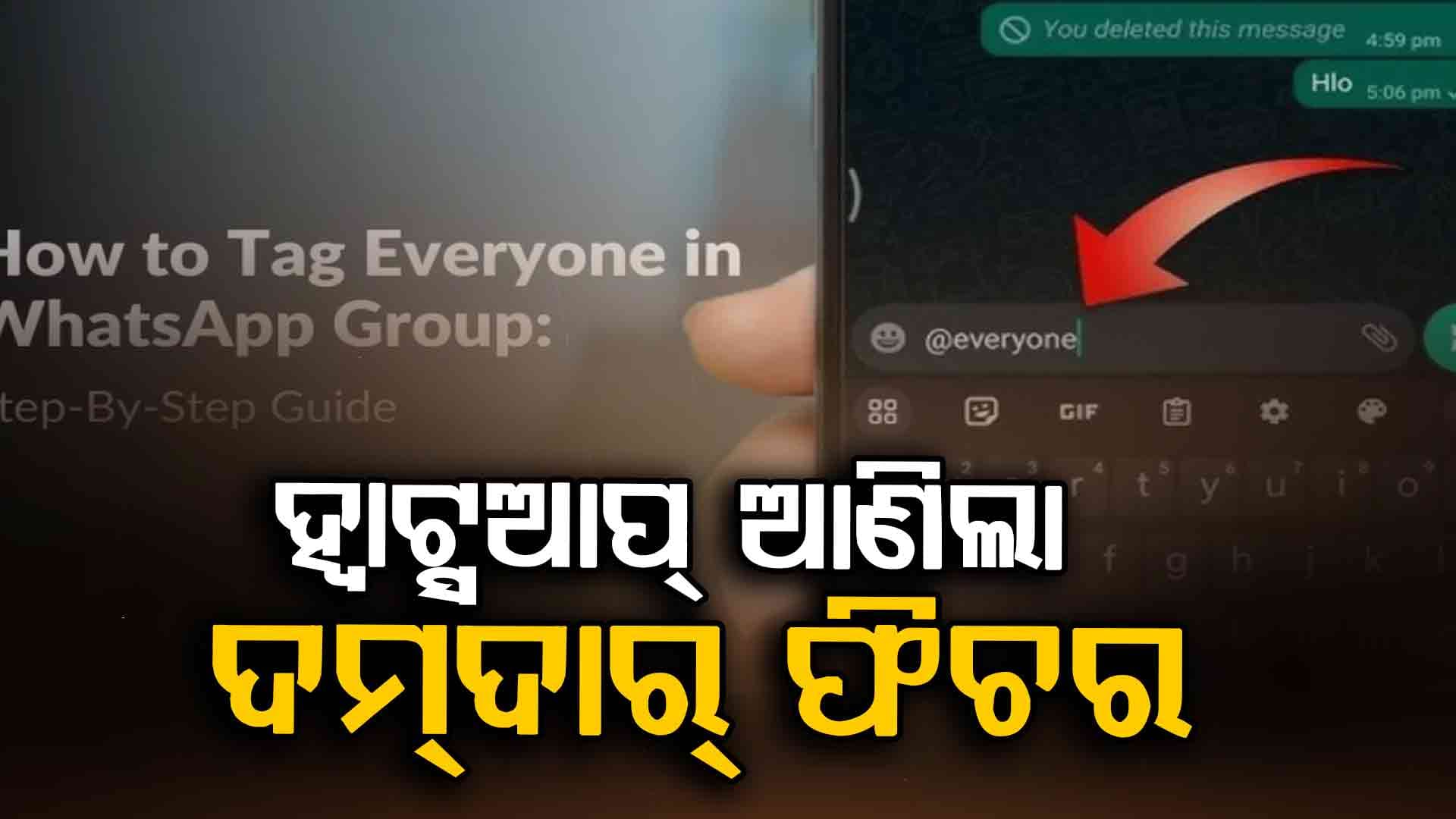 ହ୍ୱାଟ୍ସଆପ୍ ଆଣିଲା ଦମଦାର ଫିଚର: ଗୋଟିଏ କ୍ଲିକରେ କଲ୍