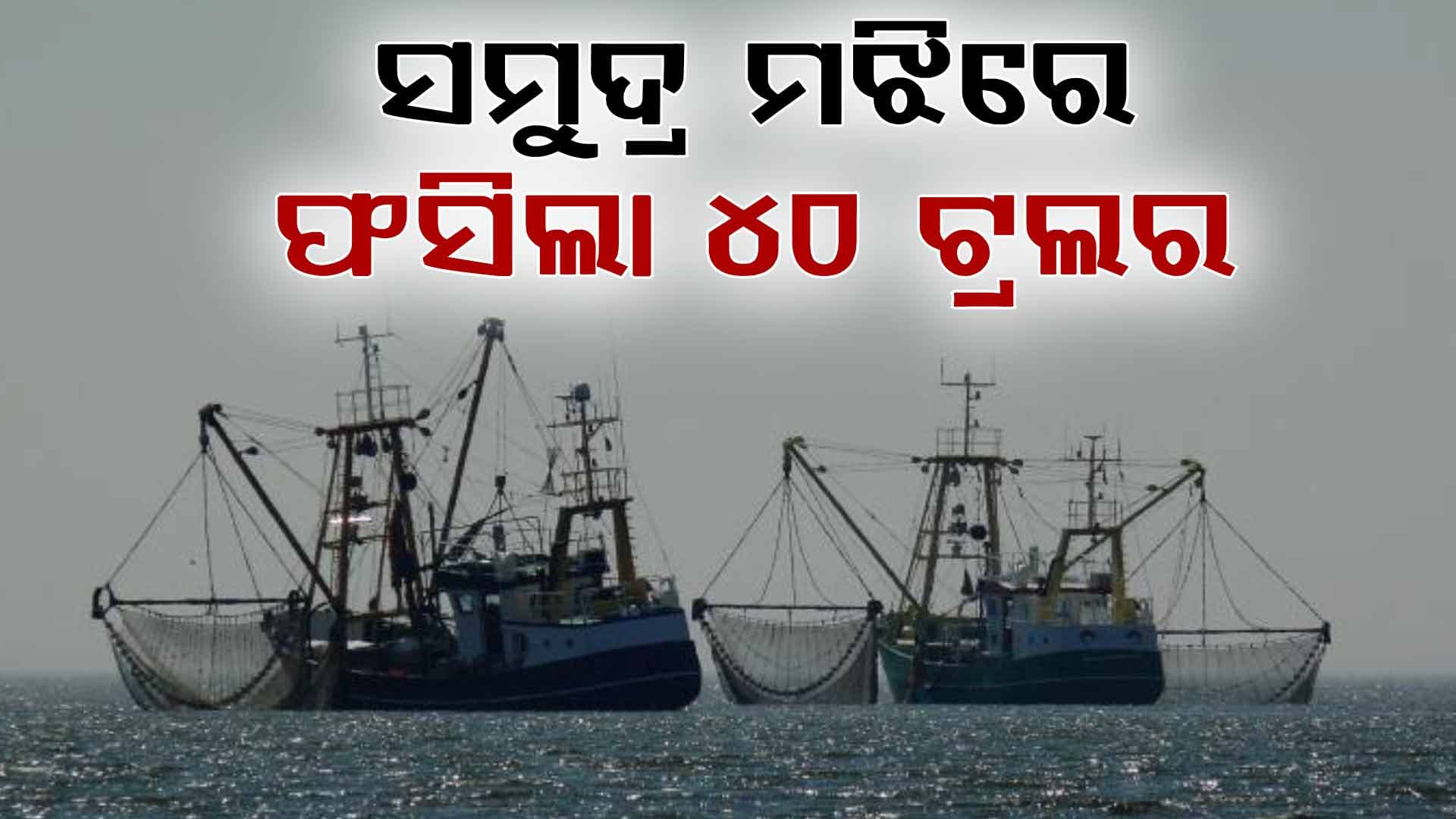ଝଡ଼ ତୋଫାନ ଦେଖି ଡରିଗଲେ, ଆନ୍ଧ୍ର ଯାଇପାରିଲେନି ୪୦ରୁ ଅଧିକ ଟ୍ରଲର !