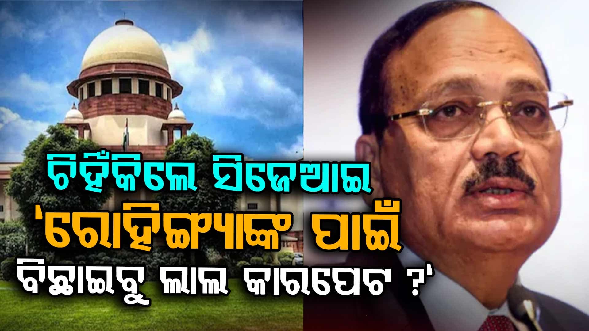 "ଆମେ କ'ଣ ଲାଲ କାର୍ପେଟରେ ସ୍ୱାଗତ କରିବୁ?" ରୋହିଙ୍ଗ୍ୟା ନିଖୋଜ ମାମଲାରେ ମୁଖ୍ୟ ବିଚାରପତି ଏଭଳି କହିଲେ...