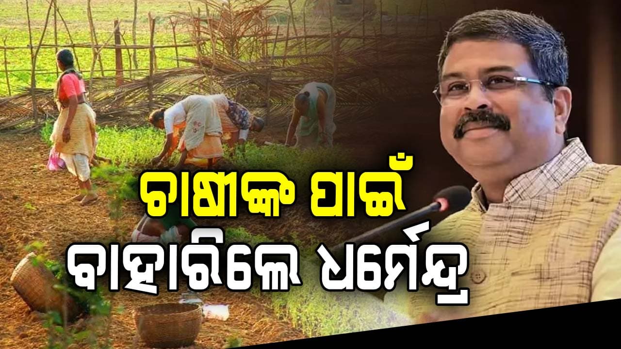 ଚାଷୀଙ୍କ ସମସ୍ୟା ସମାଧାନ ପାଇଁ ଧର୍ମେନ୍ଦ୍ରଙ୍କ ତତ୍ପରତା