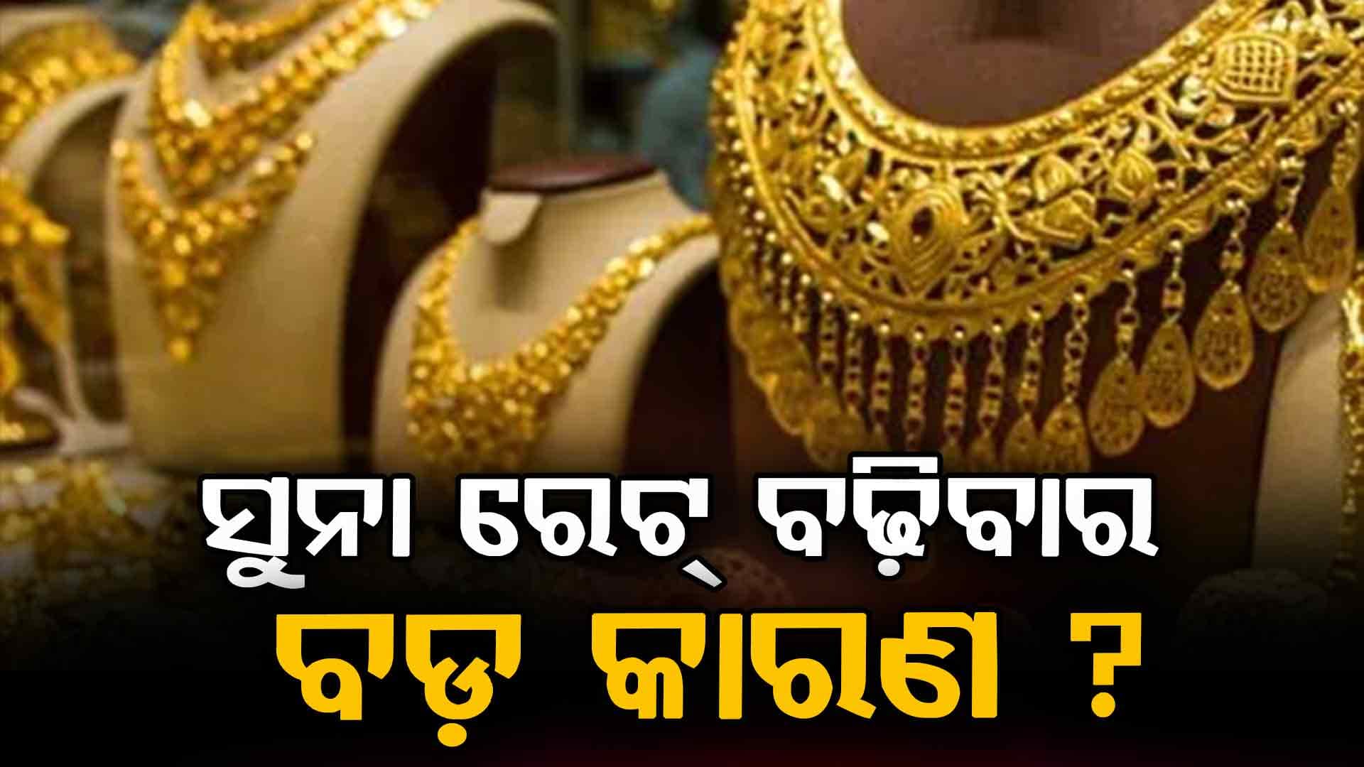 ଯୁଦ୍ଧ ହେଉଛି ସୁନା ଦର ବଢ଼ୁଛି, ଆଗକୁ ପୁଣି ବଢ଼ିବ...