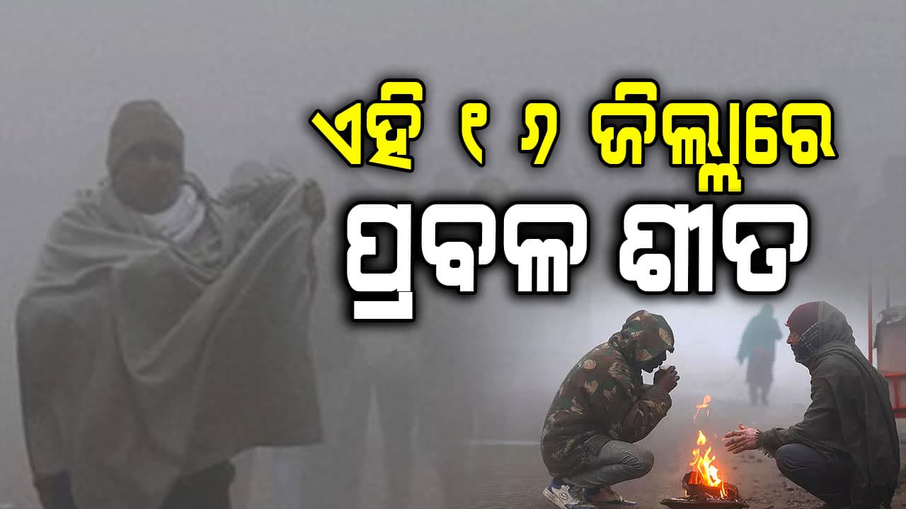 ଶୀତ ଲହରୀ ପାଇଁ ୧୬ ଜିଲ୍ଲାକୁ ସତର୍କତା ଜାରି କଲା ପାଣିପାଗ ବିଭାଗ