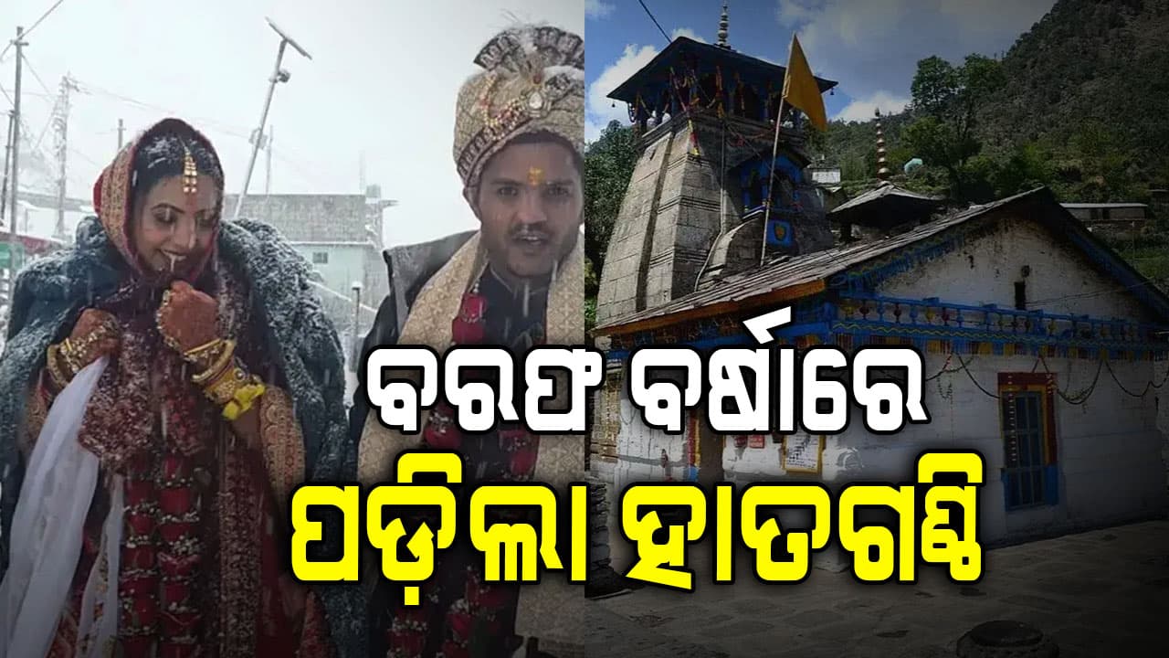 ଉତ୍ତରାଖଣ୍ଡର ଶିବ-ପାର୍ବତୀ ମନ୍ଦିରରେ ନିଆରା କପଲଙ୍କର ହେଲା ସ୍ୱପ୍ନ ପୂରଣ...ଭିଡିଓ ହେଉଛି ଭାଇରାଲ
