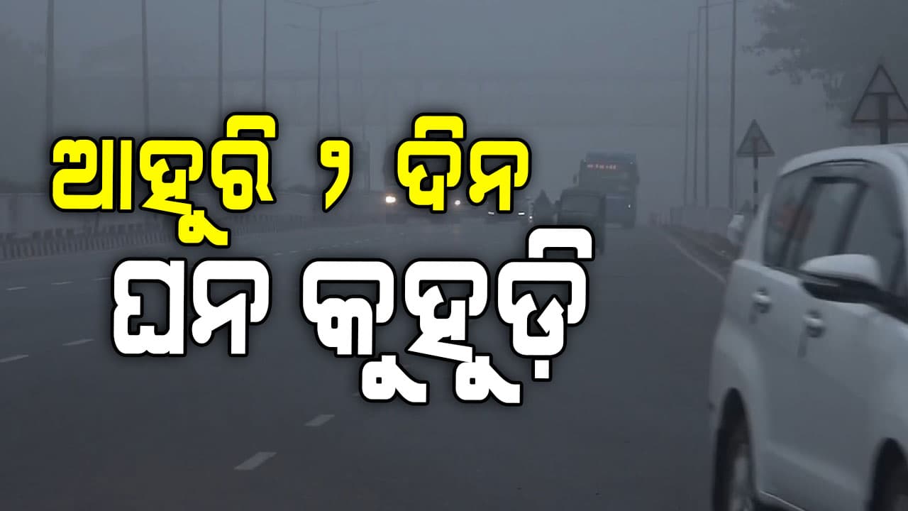 ଘନ କୁହୁଡି ତଳେ ରାଜଧାନୀ, ୯ ଜିଲ୍ଲାକୁ ଆଲର୍ଟ