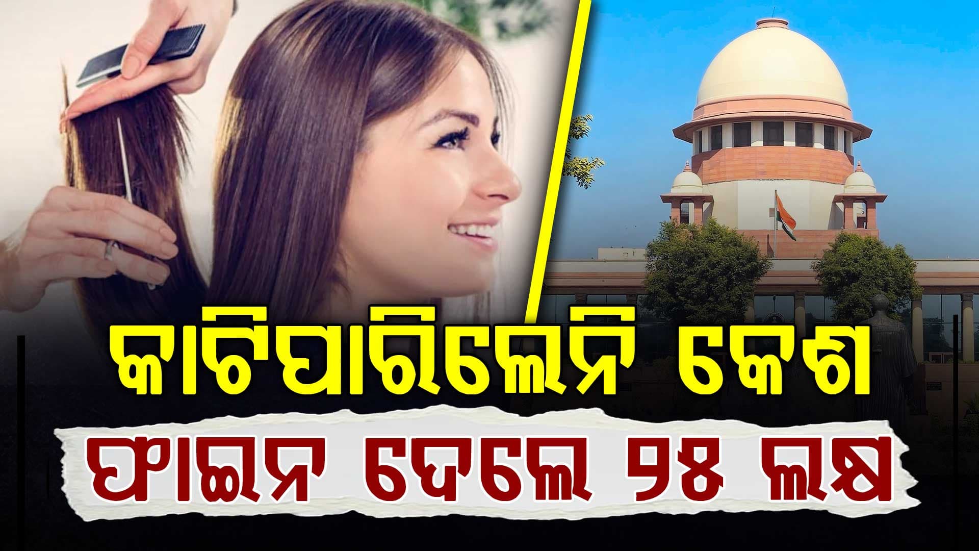 ସୁପ୍ରିମକୋର୍ଟଙ୍କ ବଡ଼ ରାୟ, କେଶ ପାଇଁ ୨ କୋଟି ଦେଇଥାନ୍ତେ ଦେଲେ ୨୫ ଲକ୍ଷ