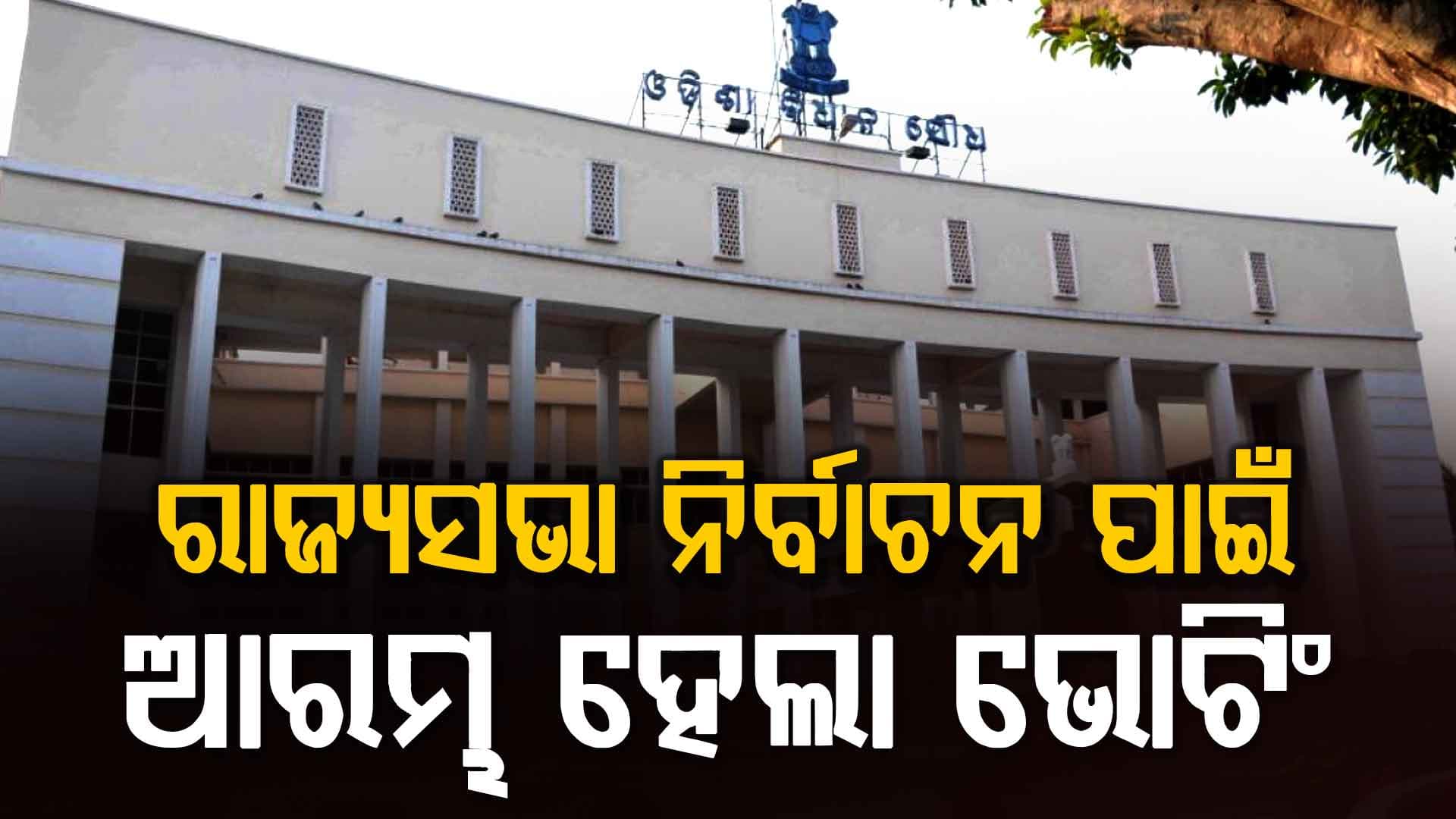 ରାଜ୍ୟସଭା ନିର୍ବାଚନ ପାଇଁ ଭୋଟ ଦେଉଛନ୍ତି ବିଧାୟକ
