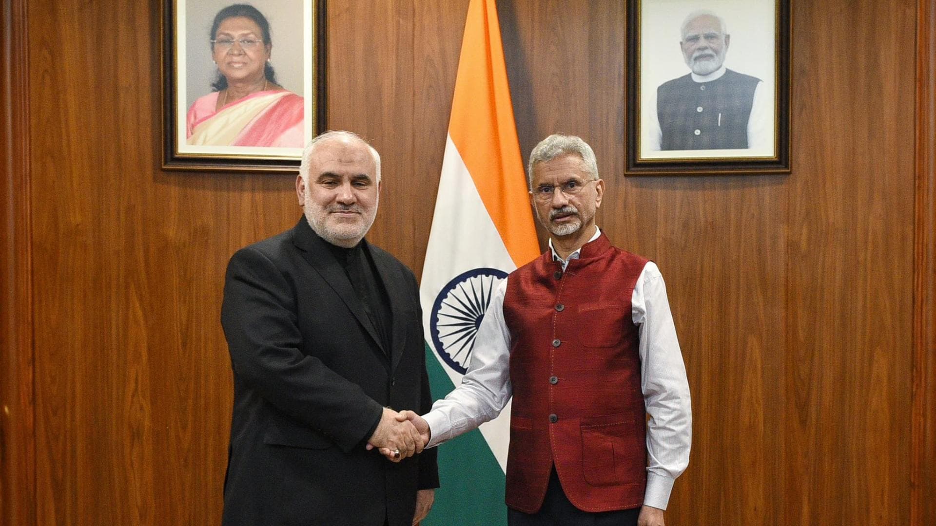 Breaking News: EAM S Jaishankar Meets Iranian Ambassador over West Asia Conflict