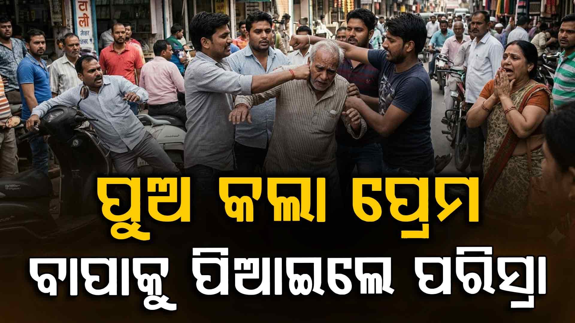 ପୁଅ ପାଇଁ ବାପା ହିନସ୍ତା; ବହେ ମାଡ଼ ଖାଇଲେ, ପରିସ୍ରା ବି ପିଆଇଲେ