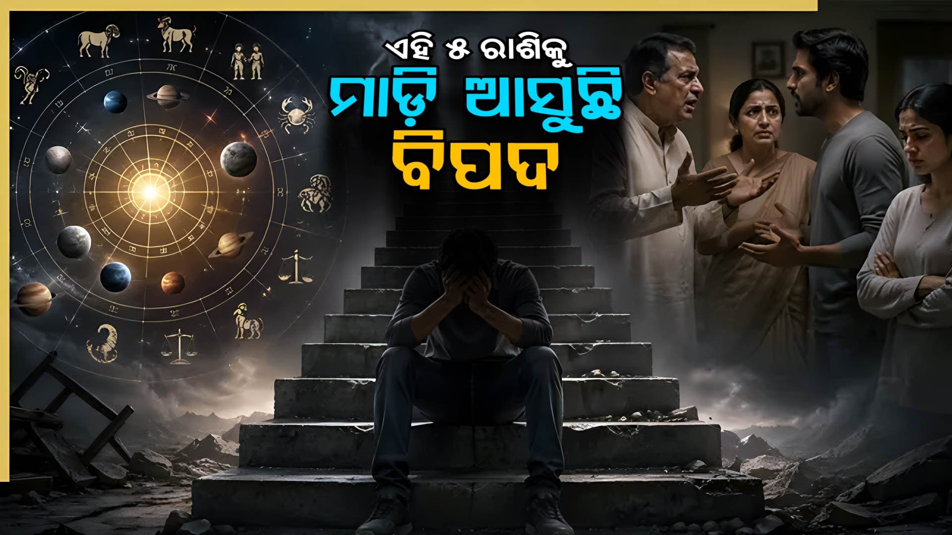 ମେ'ରେ ୫ ରାଶିଙ୍କୁ ମିଳିପାରେ ଅଶୁଭ ଫଳ, ମାଡ଼ି ଆସିବ ବିପଦ 