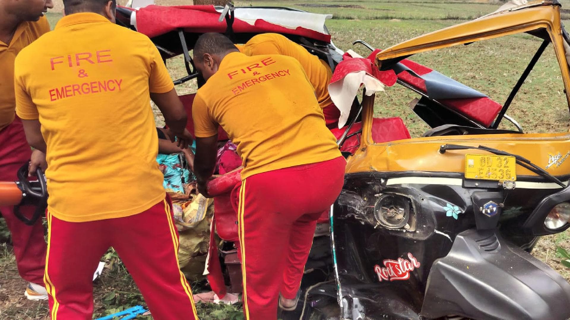 Six Killed, Four Injured As Bus Rams Auto-Rickshaw Near Ladkapalli Chhak In Ganjam
