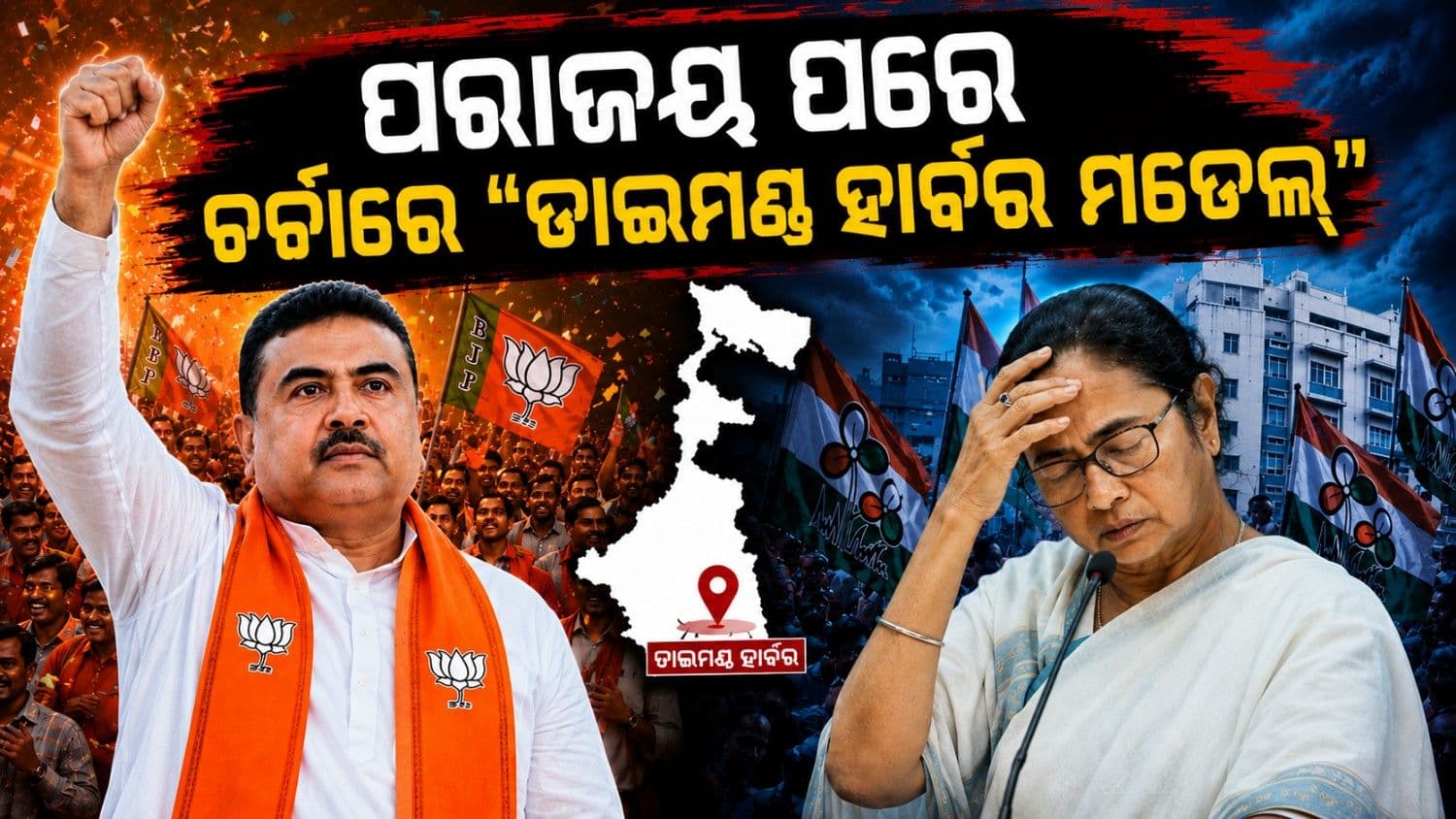 ଭୁଷୁଡ଼ିଗଲା ଡାଇମଣ୍ଡ ହାର୍ବର ମଡେଲ୍; ଟିଏମସି ପାଇଁ ବାଜିଲା ସତର୍କ ଘଣ୍ଟି