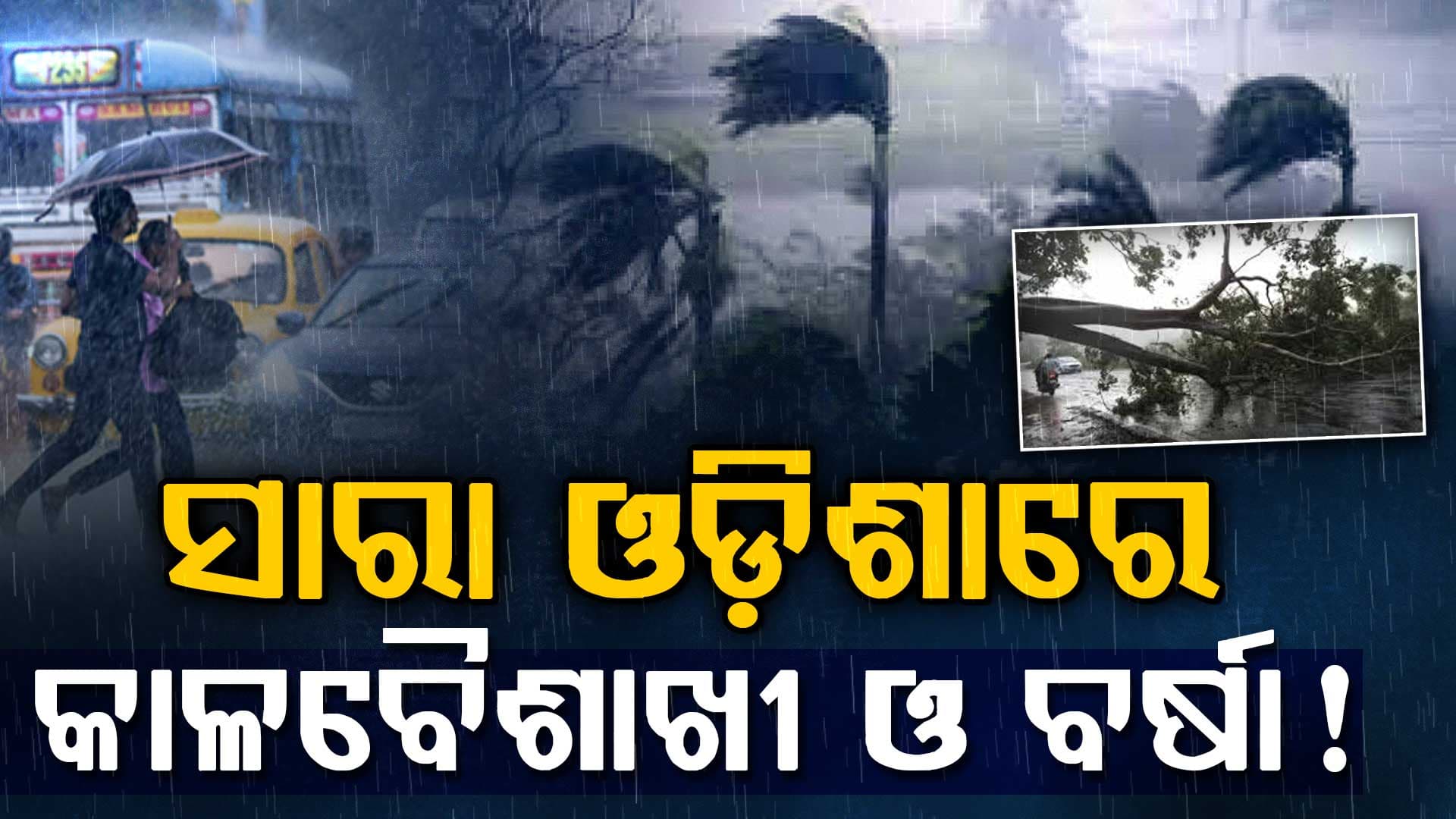 ରାଜ୍ୟରେ ଆସନ୍ତା ୫ ଦିନ ଯାଏ ତାତିରୁ ମିଳିବନି ତ୍ରାହି, ଆସନ୍ତା ୨୪ ଘଣ୍ଟା ପାଇଁ ସାରା ଓଡ଼ିଶାରେ କାଳବୈଶାଖୀ ବର୍ଷା ଚେତାବନୀ