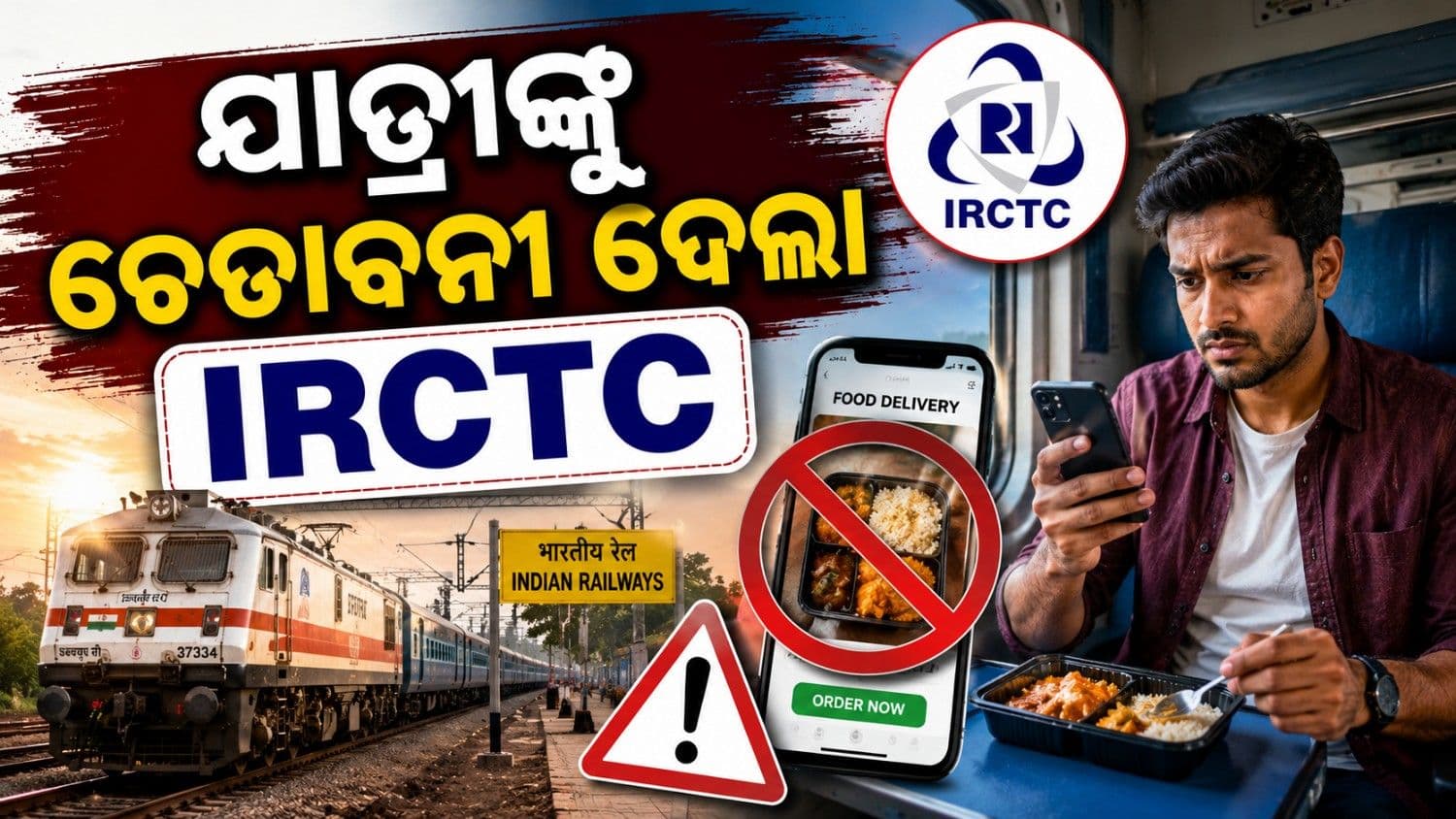 ଯାତ୍ରା ବେଳେ ଅନ୍ ଲାଇନ୍ ଅର୍ଡର କରୁଛନ୍ତି କି ଖାଦ୍ୟ? ତାହେଲେ ହୋଇଯାନ୍ତୁ ସାବଧାନ   