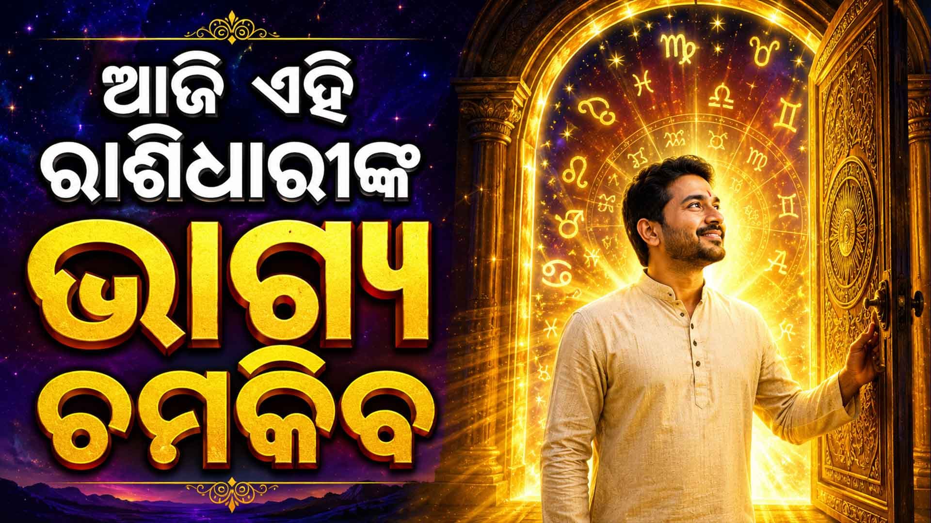 ଆଜିର ରାଶିଫଳ: କେଉଁ ରାଶି ପାଇଁ ଖୁସି ଖବର, କାହାକୁ ରହିବାକୁ ପଡିବ ସତର୍କ?