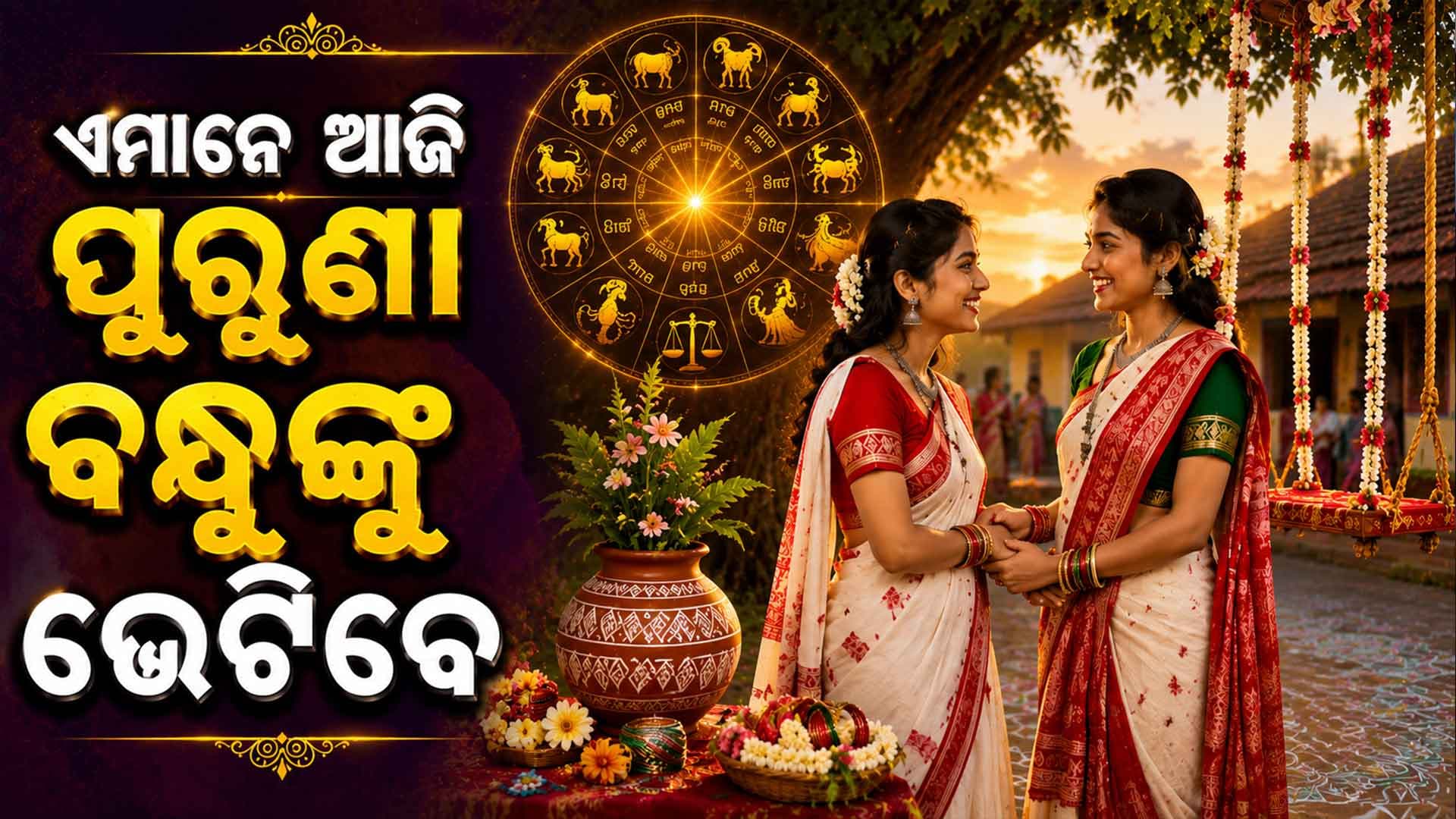 ରଜ ସଂକ୍ରାନ୍ତିରେ ଏମାନଙ୍କ ବନ୍ଧୁ ଆତିଥ୍ୟଯୋଗ; ଏହି ରାଶି ଖୁସିରେ କାଟିବେ ଦିନ
