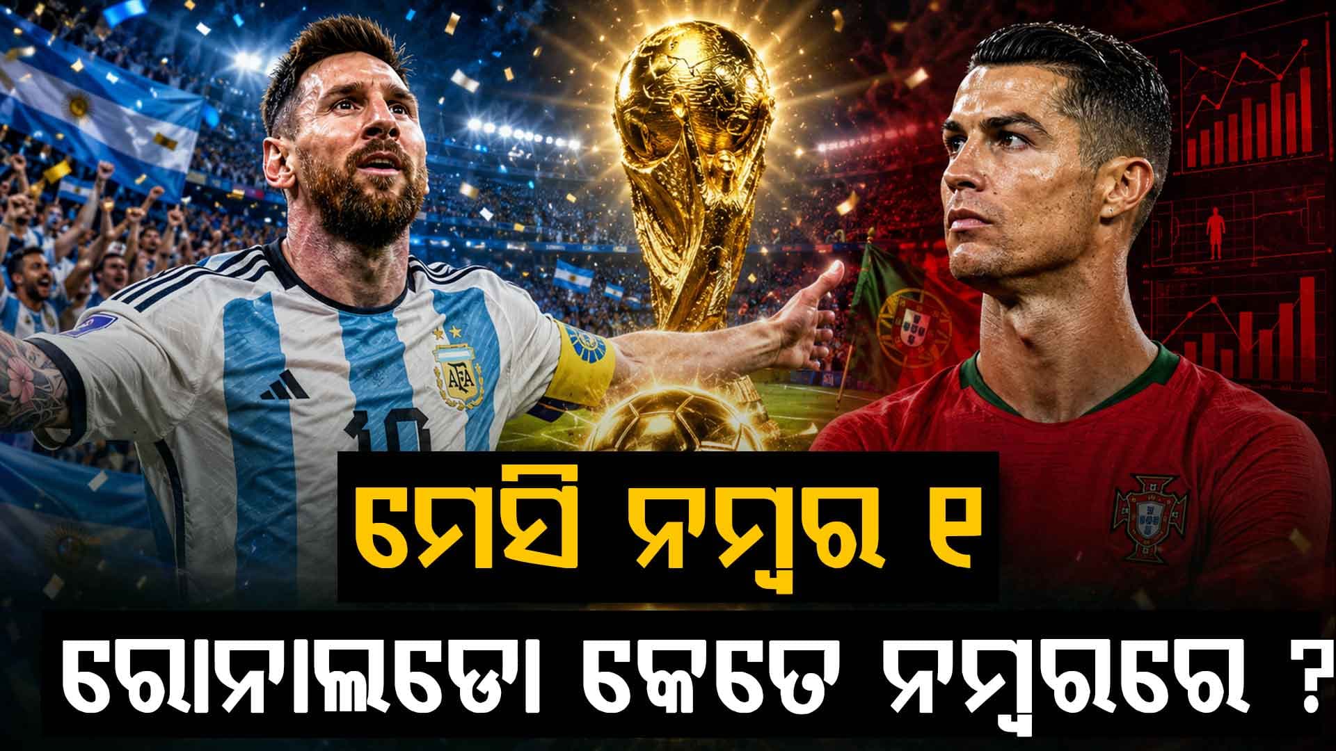 ମେସିଙ୍କ ବଡ଼ ରେକର୍ଡ, ସର୍ବାଧିକ ଗୋଲ୍ କରି ରଚିଲେ ନୂଆ ଇତିହାସ...ରୋନାଲ୍ଡୋ କେତେ ନମ୍ବରରେ ?
