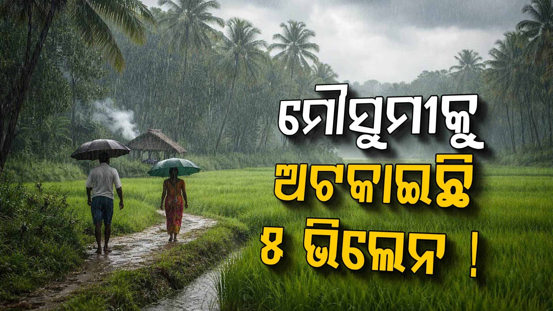 ୧୯ଟି ରାଜ୍ୟରେ କାହିଁକି ହେଉନି ବର୍ଷା…. ୧୧ ଦିନ ହେଲା ଗୋଟିଏ ସ୍ଥାନରେ ଅଟକି ରହିଛି ମୌସୁମୀ… 