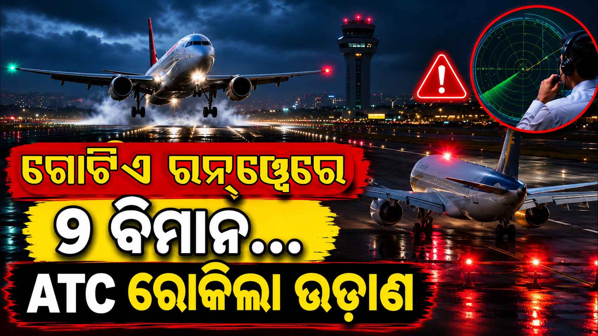 ଟଳିଲା ବଡ଼ ଅଘଟଣ; ମୁମ୍ବାଇ ବିମାନବନ୍ଦରରେ ଗୋଟିଏ ରନ୍‌ୱେରେ ଥିଲେ ୨ ବିମାନ 