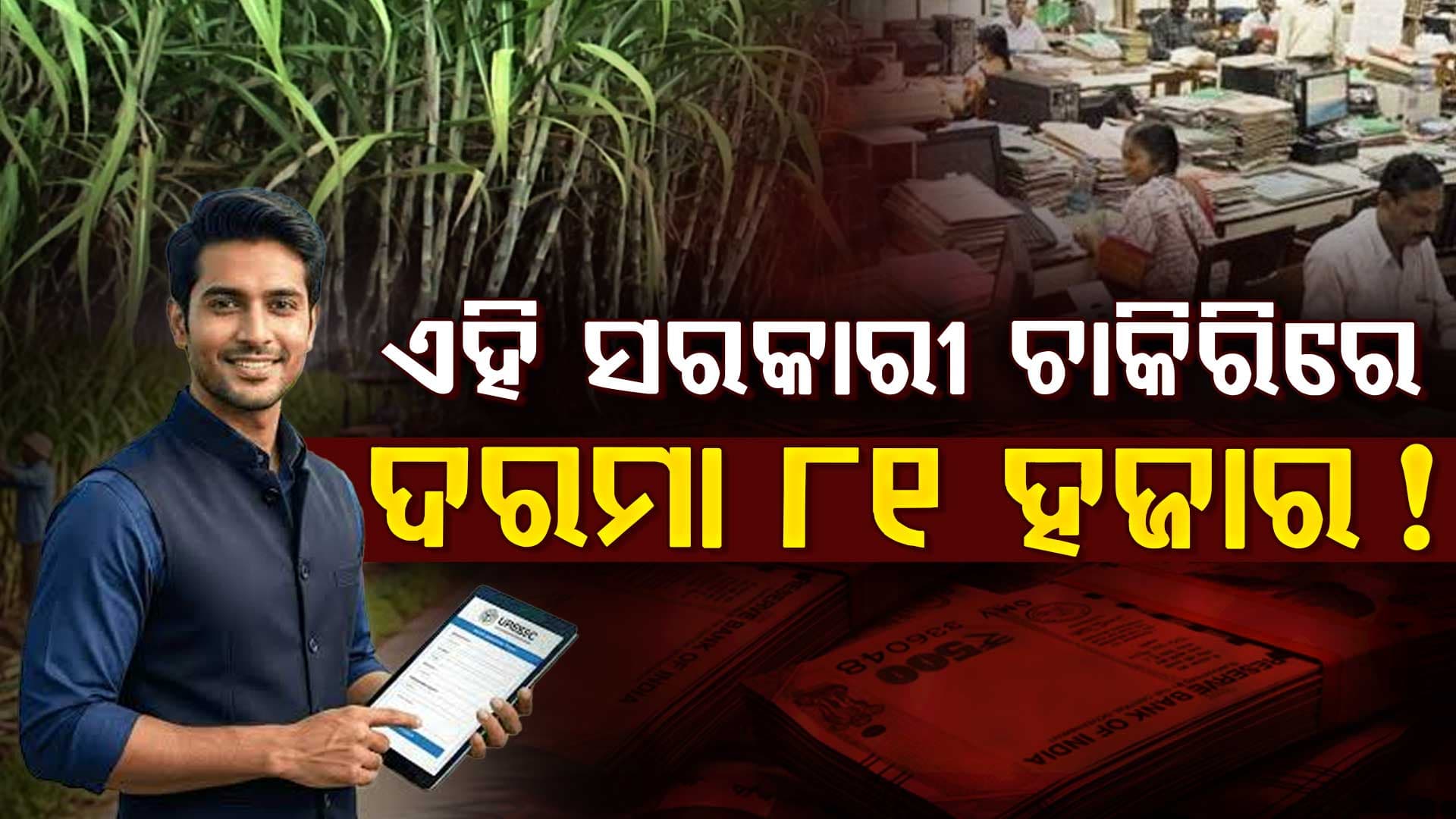 ସରକାରୀ ଚାକିରି ପାଇଁ ବଡ଼ ସୁଯୋଗ: ୧୧୮୨ଟି ପଦବୀ ଖାଲି, ଦରମା ୮୧ ହଜାର !