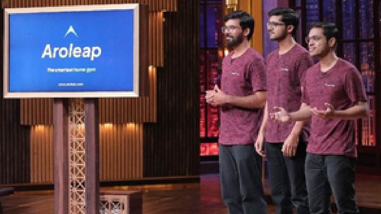Shark Tank India 3: Smart Home Gym ‘Aroleap’ Bags Rs 1 cr Deal With Four Sharks