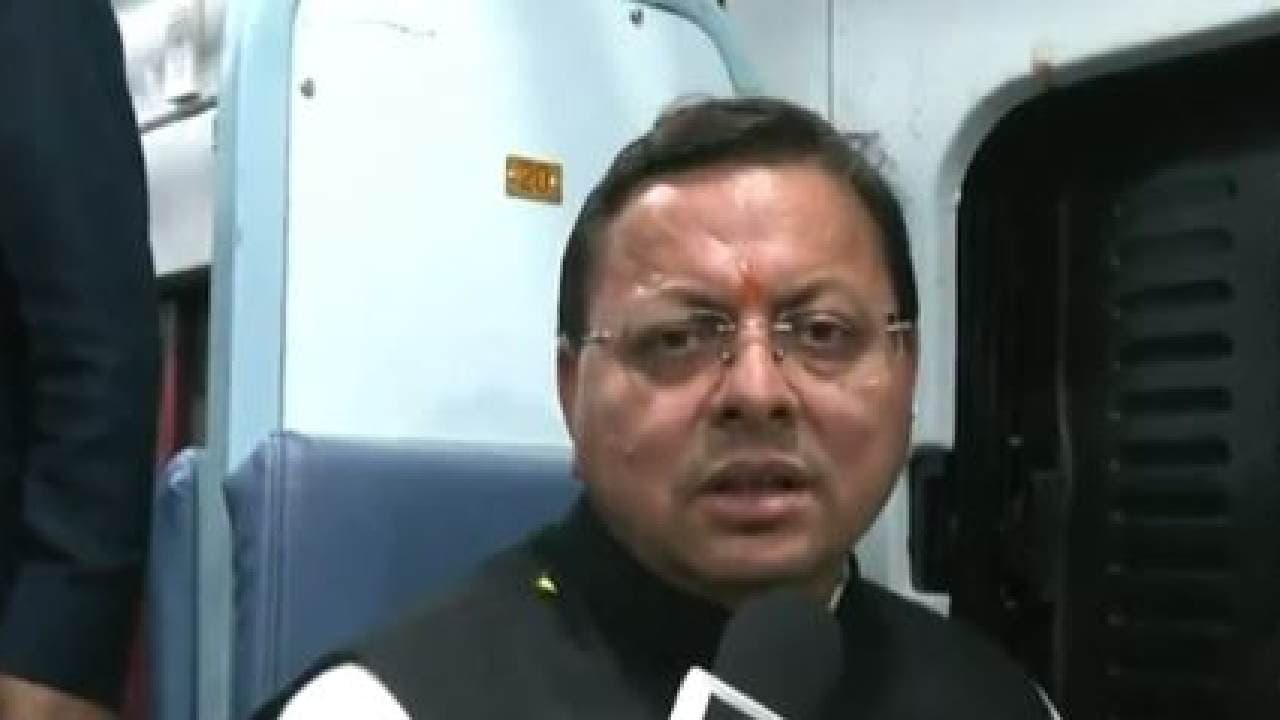 Uttarakhand CM Dhami Travels With Public On Tanakpur-Dehradun Express, Promises Rail Connectivity