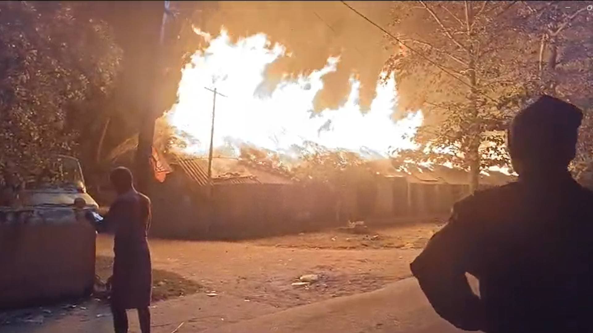 15 Shops, 2 Godowns Gutted In Fire In Bhadrak