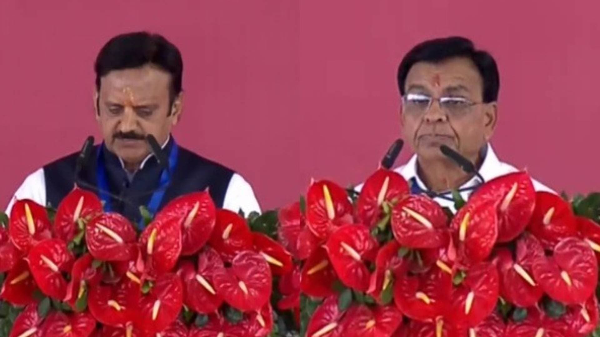 BJP Leaders Jagdish Devda And Rajendra Shukla Take Oath As Deputy Chief Ministers Of Madhya Pradesh
