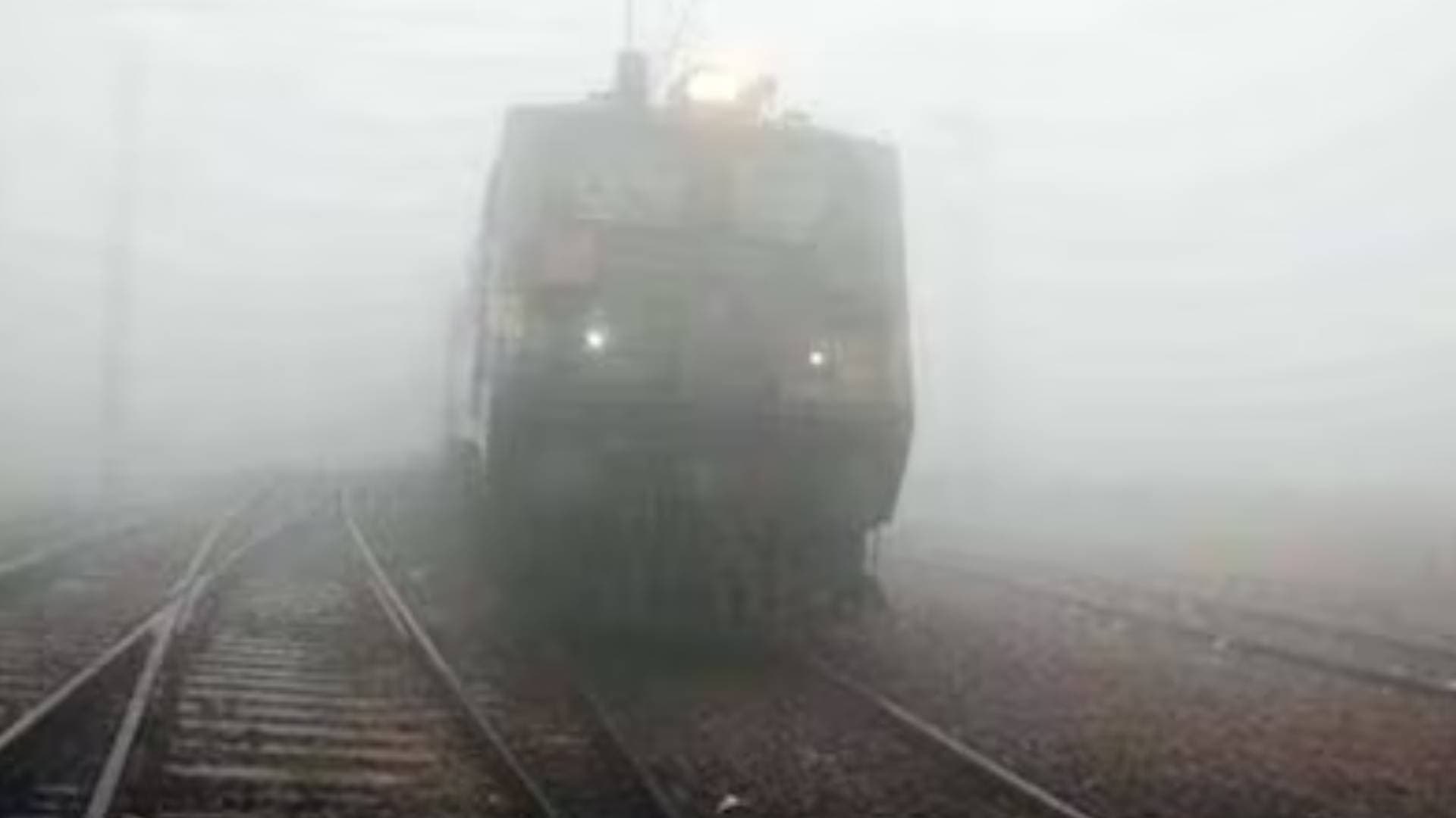 Dense Fog Grips Delhi; 23 Trains Running Late