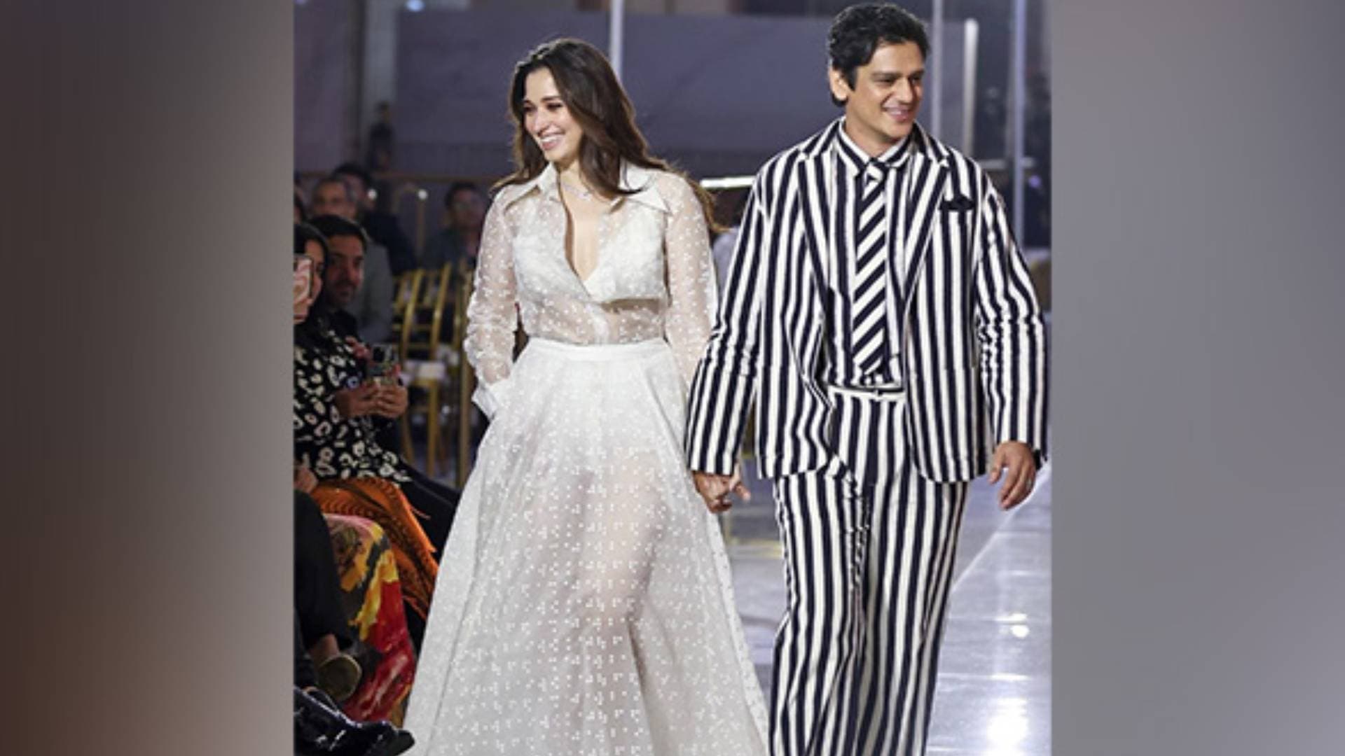 Vijay Varma, Tamannaah Bhatia Bring Their Romantic Chemistry To Jio World Plaza Launch