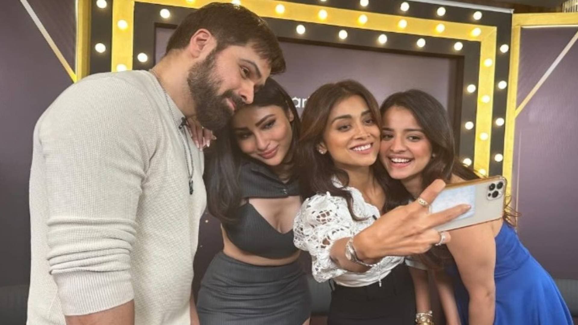 Shriya Saran Shares Pictures With 'Showtime' Co-Stars Emraan Hashmi, Moni Roy