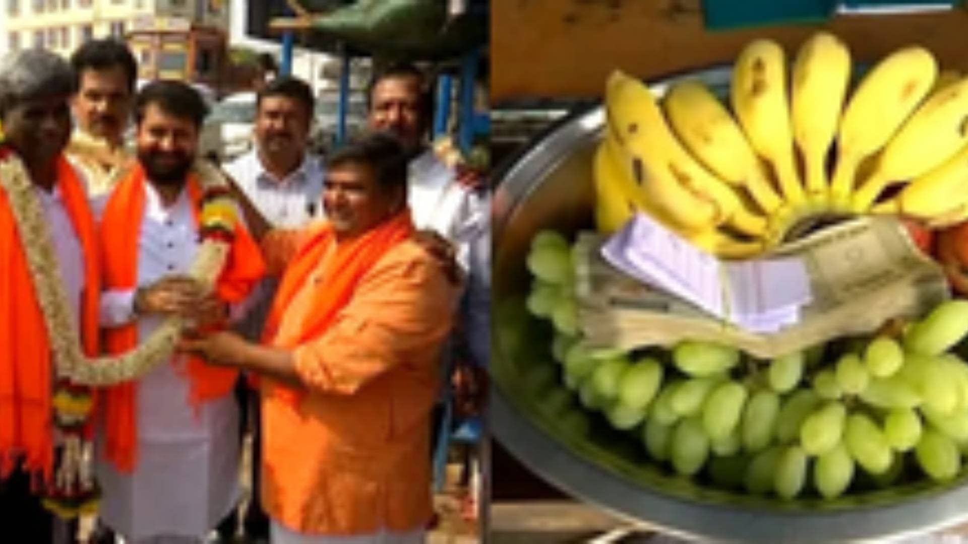 Snack Shop Owner Gifts Rs 25k To BJP Candidate In K'taka